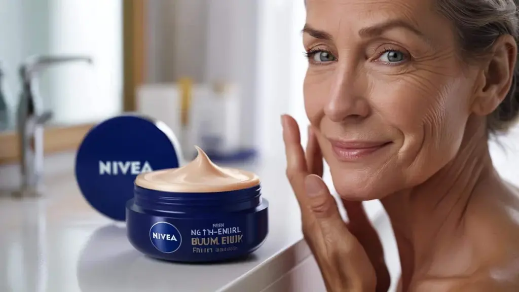 Nivea nahrazuje ikonický modrý kelímek novým bohatým krémem proti vráskám pro zralou pleť